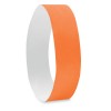 One sheet of 10 wristbands in orange