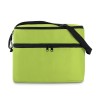 Cooler bag with 2 compartments in Green