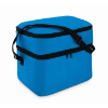 Cooler bag with 2 compartments in royal-blue