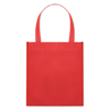80gr/m² nonwoven shopping bag in red