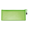 PVC pencil case in green