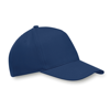 Polyester 5 Panel Cap in blue