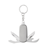 Small Multi-Function Key Ring in silver
