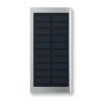 Solar power bank 8000 mAh in Silver