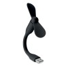 Portable USB fan in black