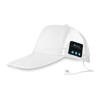 Bluetooth Cap With Earphones in white