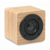 Wireless speaker 3W 400 mAh in wood