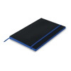 A5 Paper cover notebook lined in royal-blue