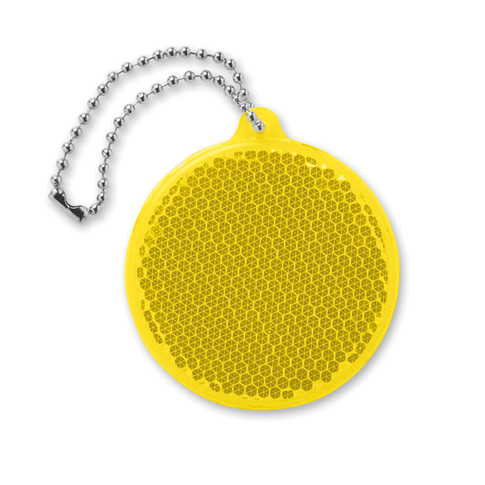 Reflector Round Shape in yellow