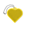 Reflector Heart Shape in yellow