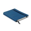 Notebook PU cover lined paper in blue