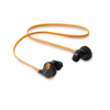 Bluetooth earphone in orange