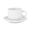Sublimation Cup And Saucer in white