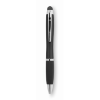 Twist ball pen with light       in black