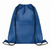 210D Polyester drawstring bag in royal-blue