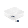 Pill Box in transparent-white