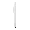 Plastic Stylus Pen in white