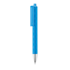 Plastic Pen In Diamond Cut in turquoise