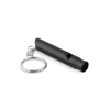 Aluminium Whistle Key Ring     Mo9204-03 in black