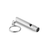 Aluminium Whistle Key Ring     Mo9204-03 in silver