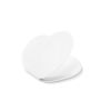 Heart Shape Sticky Notes in white