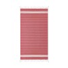 Beach towel cotton in red