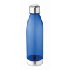 Milk shape 600 ml bottle in transparent-blue