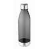 Milk shape 600 ml bottle in transparent-grey