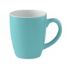 Ceramic coloured mug 300 ml in blue