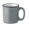 Ceramic vintage mug 240 ml in Grey