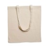Cotton shopping bag 140gsm in beige