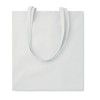 140gr/m² cotton shopping bag in white