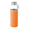 Glass Bottle 500 Ml in orange
