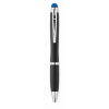 Twist ball pen with light       in royal-blue