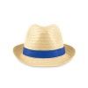 Paper straw hat in Blue
