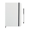 Notebook set in white