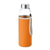 Glass bottle 500ml in Orange