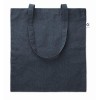 Shopping bag 2 tone 140 gr in Blue