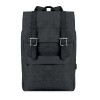 Backpack in 600D polyester in Black
