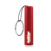 Plastic light up logo torch in Red