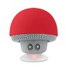 Mushroom 3W wireless speaker in Red