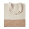160gr/m² cotton shopping bag in Brown