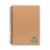 Stone paper notebook 70 lined in Green