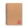 Stone paper notebook 70 lined in Red