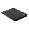 A4 conference folder zipped in Black