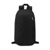 Backpack with front pocket in Black