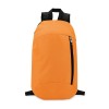 Backpack with front pocket in Orange