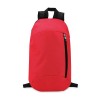 Backpack with front pocket in Red
