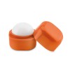 Lip balm in cube box in Orange