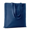 140gr/m² cotton shopping bag in Blue